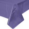 Purple Plastic Table Cover 54"x108"