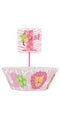 Pink Safari 1st Birthday Cupcake Kit 24ct