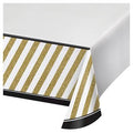 Black & Gold Table Cover