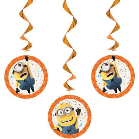 Despicable Me Hanging Swirl Deco 3ct