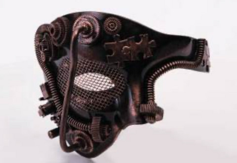 Steampunk Bronze Mask