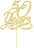 CAKE TOPPER GOLD 50 YEARS