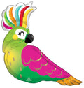 31" Tropical Parrot Luau Balloon #184