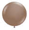 TUFTEX Cocoa 17″ Latex Balloons 3ct