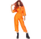 Prison Jumpsuit Costume Women's Standard