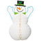 Holiday Snowman HoneyComb 12in