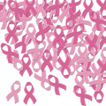 Breast Cancer Confetti Pink Ribbons 1oz