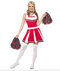 Plus-Size Adult Cheerleader Costume 1X