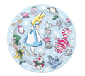 Disney Alice in Wonderland Round 7" Dessert Plates 8ct.