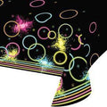 Glow Party Table Cover Plastic 54X102 1CT.