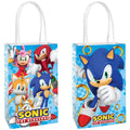 Sonic The Hedgehog Printed Paper Kraft Bag 8ct