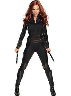 Adult Extra Small Black Widow Costume
