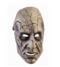 Adult Frontal Mask - Cracked Zombie