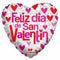 18" Feliz Dia de San Valentin Balloon