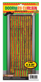 FIESTA TINSEL DOOR CURTAIN - RED YELLOW GREEN 8' X 37"