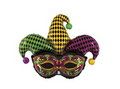 45" Jester Mask Mardi Gras Balloon