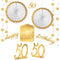 Golden Age 50th Birthday Room Decoration Kit
