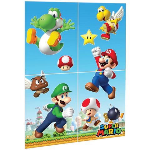 Super Mario Brothers™ Scene Setters Wall Decorating Kit