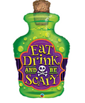 40" Eat Drink Be Scary Halloween Balloon