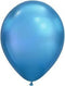 7" QUALATEX CHROME BLUE LATEX BALLOONS 100CT