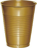 Glittering Gold 16oz Plastic Cups 20ct