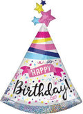 36" Happy Birthday Sparkle Banner Balloon #134