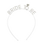 Rhinestone Bride To Be Headband