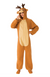 REINDEER JUMPSUIT COSTUME ADULT UNISEX LARGE (14-16)