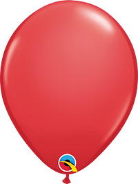5" Qualatex Red Latex Balloons 100ct.
