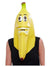 Yellow Banana Latex Face Mask