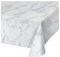Navy & Gold Milestone Marble Plastic Table cover