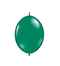 12" Qualatex Emerald Green QuickLink Balloons 50ct