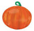 18" Fall Pumpkin Jr Shape Balloon