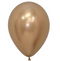 5" Sempertex Reflex Gold Latex Balloon 100ct.