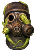 Ghoulish Productions Kraken Warfare Costume Mask Brown/Green