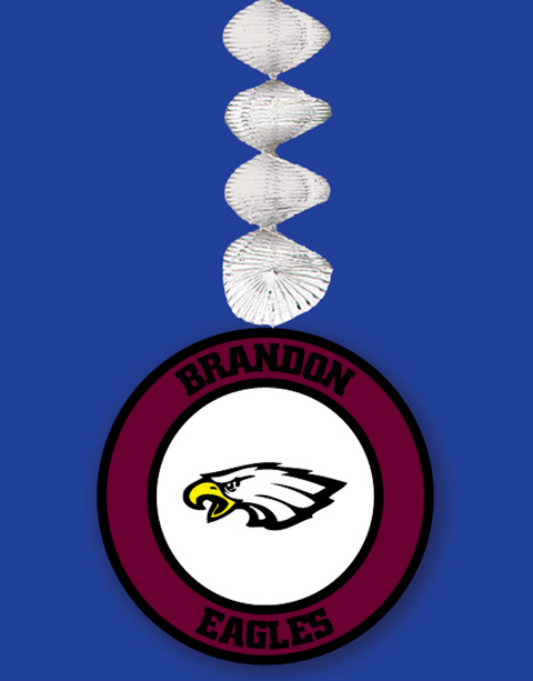 High School Logo Spirit Danglers