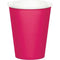 Hot Magenta 9oz Cups 24ct