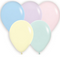 Sempertex 5" Pastel Matte Assorted Latex Balloons 100/pk