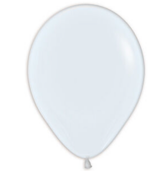 Sempertex 18" Fashion White Latex Balloons 3ct.