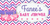 Hot Pink Chevron Tutu Baby Shower Custom Banner