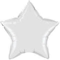 18" White Star Balloon #99