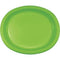 Fresh Lime Paper Oval Platter 8ct