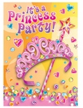 Pretty Princess Invites 8ct