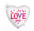 18" Love You Hanging Hearts - Holographic balloon