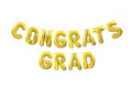 Congrats Grad Balloon Banner Streamer