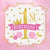 Pink & Gold 1st Birthday Beverage Napkins 16ct