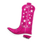 Tuftex Cowgirly Pink Boot 26" Foil Balloon