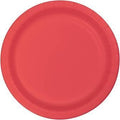 Coral 9" Paper Plates 24ct