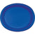 Cobalt Blue Paper Oval Platter 8ct.