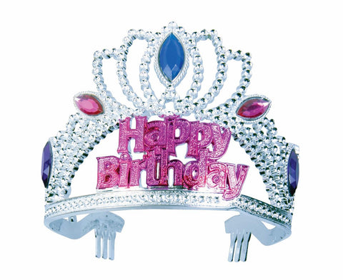 Happy Birthday Silver Tiara
